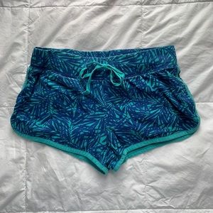 Cute Blue/Teal ‘Pyjama’ Shorts